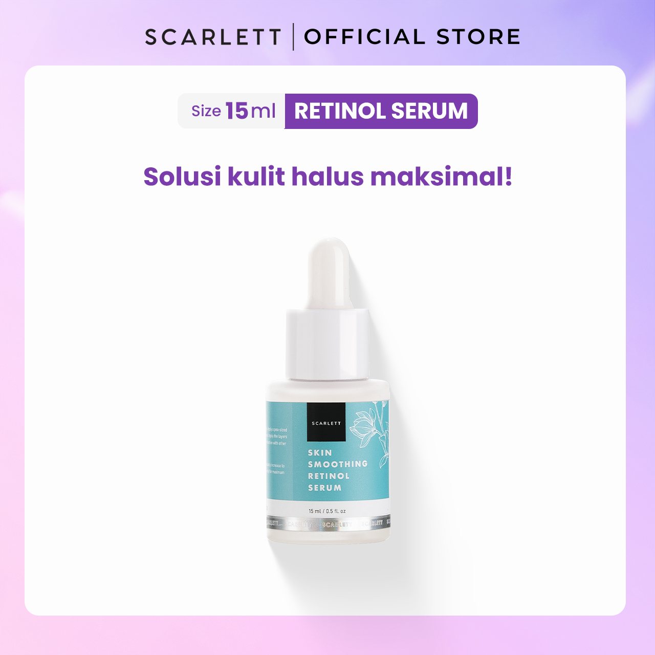 Scarlett Skin Smoothing Retinol Serum
